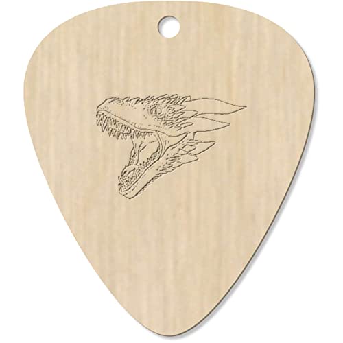Azeeda 7 x ‘Dragon Tête’ médiator/pic de Guitare (GP00026646) - Les Beatles, Paul McCartney, John Lennon, RIngo Starr, George Harrison Azeeda 7 x 'Dragon Tête' médiator/pic de Guitare (GP00026646)
