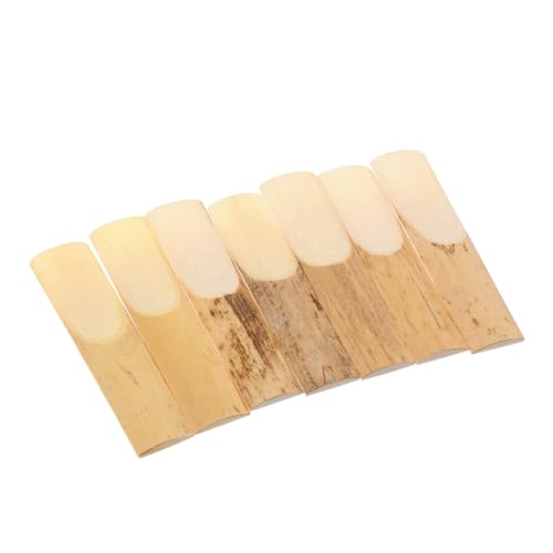 BESPORTBLE 10 pcs Strength Saxophone Reeds for Beginners and Players Durable Replacement Reeds for Alto Saxophone for Practice and Performance