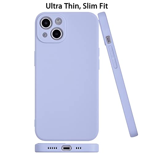 Wisdompro Case For Iphone 13, Bundle Of 5 Pack Extra Thin Slim Soft Tpu Gel Protective Case Cover For Iphone 13 6.1 Inch (Yellow, Red, Green, Light Blue, Pink) #TOP4