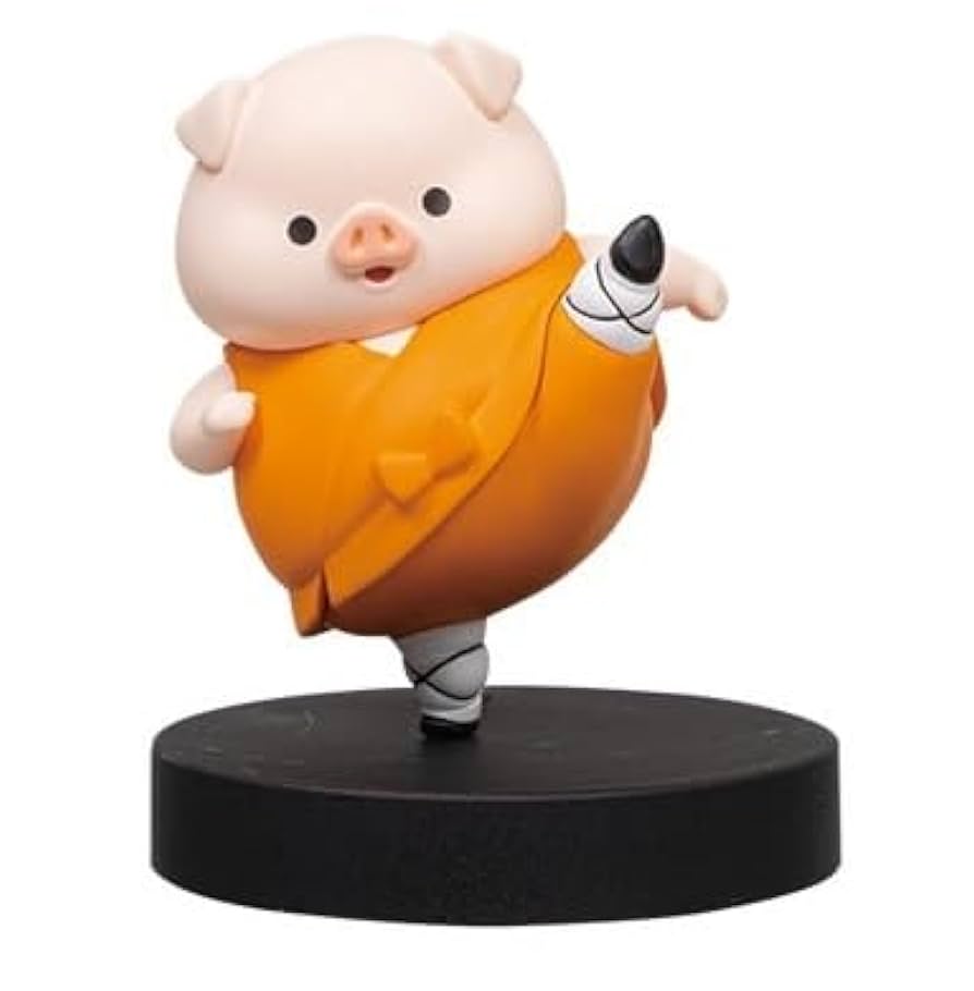 Amazon.co.jp: ガチャガチャ カンフーブー ブタ 豚 フィギュア