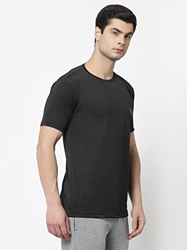 Image of UZARUS Men's Dry Fit Sports Gym Regular T-Shirt