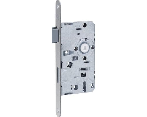 ABUS ES BB L S 55 72 20 – Einsteckschloss, Schlüssel, ES Achse 55/Abstand 72 mm, Grau