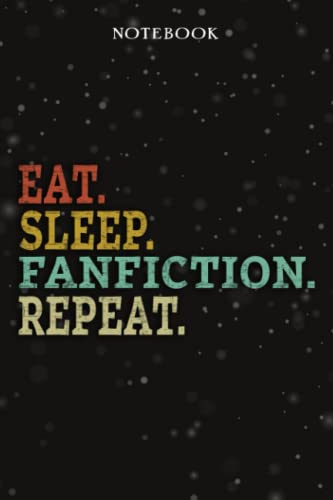 Fanfiction Mom Birthday Gifts from Daughter, Son, Kids - Eat Sleep Fanfiction Repeat: Mothers Day Gi