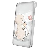 スマQ Android One (X1) 対応 ケース スマホケース ハードケース コンパクト 傷防止 スリム 薄型 手書き風うさぎイラスト おしゃれアンドロイド ワン エックスワン用 (C.) ami_hard0007-a0210