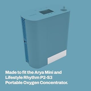 Single Battery for Arya Mini and Lifestyle Rhythm P2-S3, P2-S4 Portable Oxygen Concentrator | Versatile and Reliable, Lightweight Fit