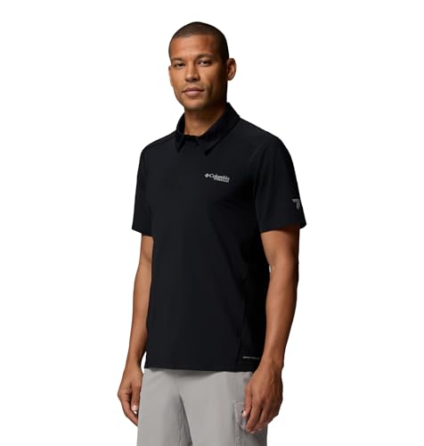 Columbia Men's Diamond Peak Pro Polo, Black, Small by Columbia - Used condition - Image 3