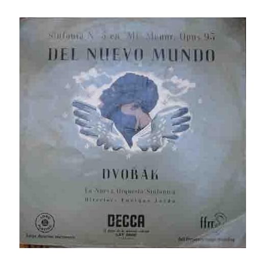 Disco Vinilo - Old vinyl .- DVORAK: SINFONIA Nº5 EN MI MENOR, OPUS 95 DEL NUEVO MUNDO