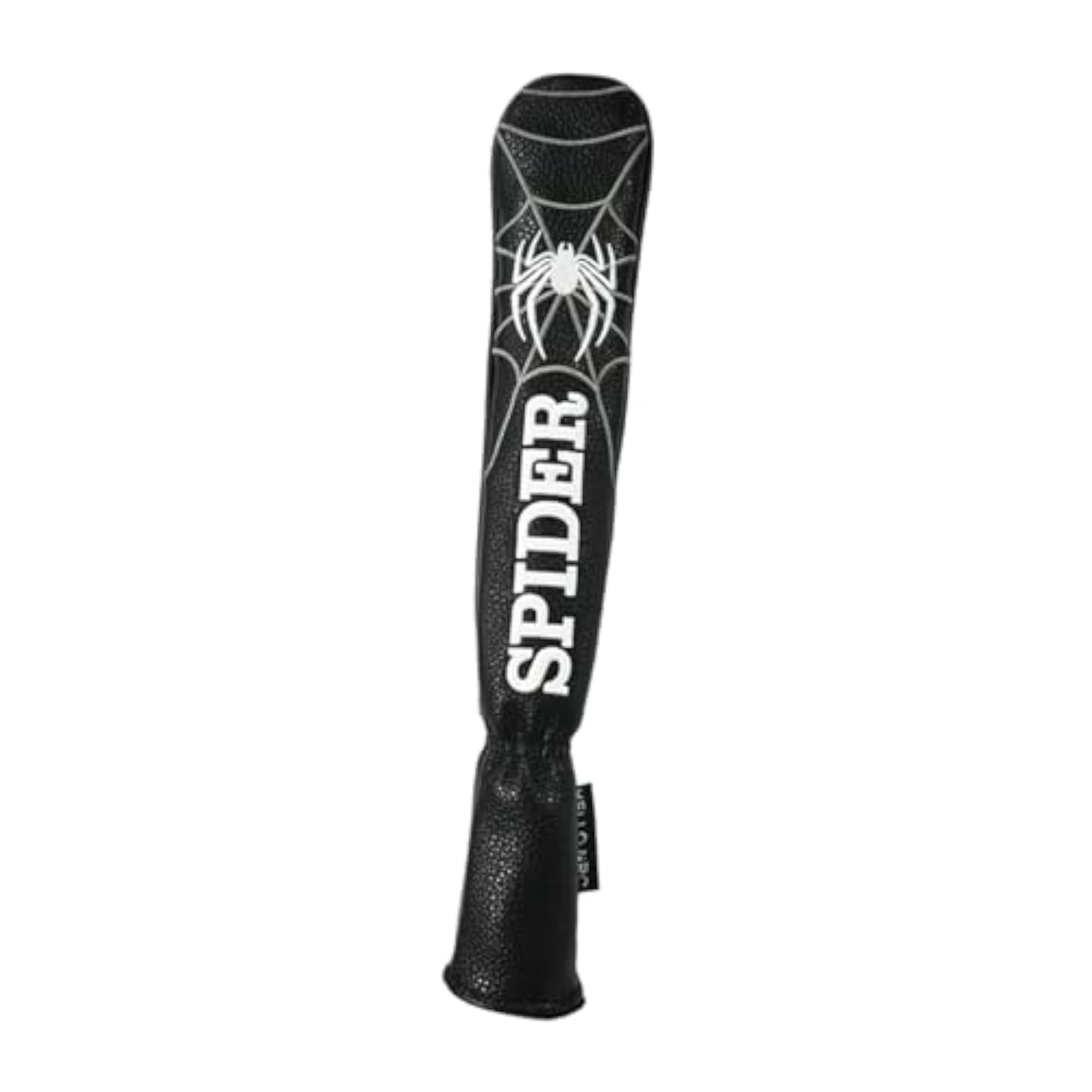 Golf Alignment Stick Cover, Embroidered PU Leather