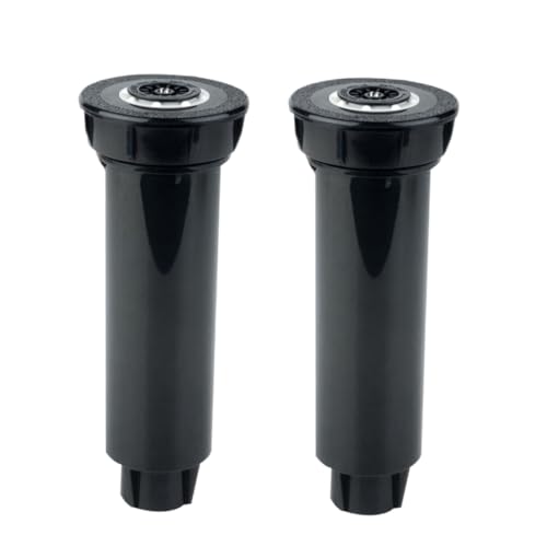 OUNONA 2個 自動昇降式製地埋型散水スプリンクラー 耐久性製 芝生 園用角可能灌漑装置