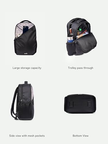 Image of ZOUK Taaran Backpack - Large 2 Compartment Backpack, 18.5L with Spacious Interiors Bags For School, Office, College, Gift For Men & Women