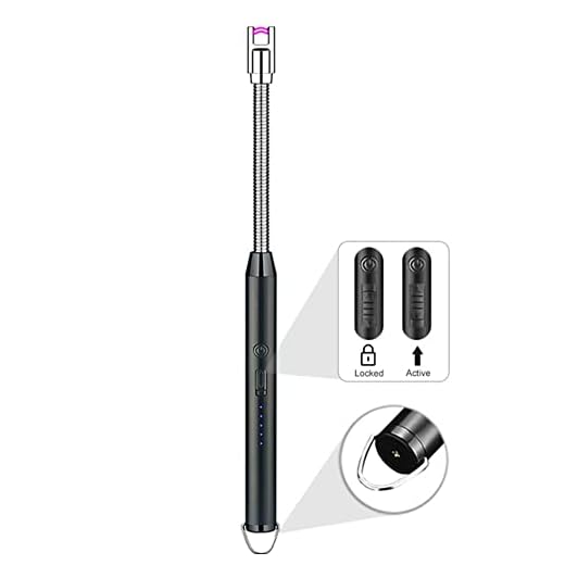 Isqueiro Acendedor Elétrico USB Recarregvel Cozinha Fogão Gas ( cores sortidas )