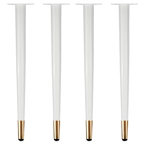 LTSRLL Round Tapered Replacement Legs - Dresser Cabinet Sofa Bookcase...