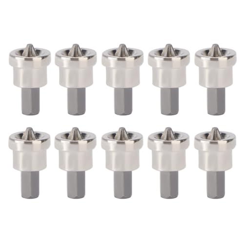 Hemobllo Puntas de Destornillador para Placas de Yeso 10piezas de Acero para Herramientas Pladur Profesional Tope de Profundidad Fácil de Usar