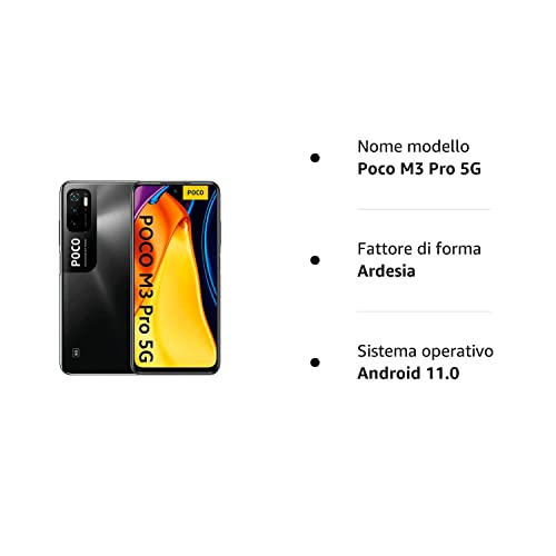POCO M3 Pro Smartphone Dual 5G - RAM 4GB ROM 64GB