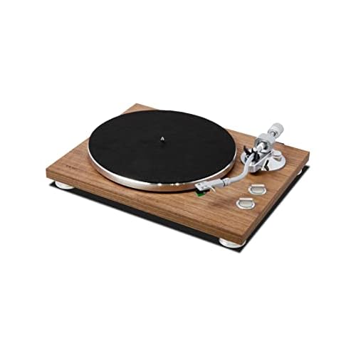 Teac TN-400BT HiFi-Plattenspieler (Schallplattenspieler, Riemenantrieb, DREI Abspielgeschwindigkeiten 33/45/78rpm, Bluetooth, USB für PC-Aufnahmen, MM-Tonabnehmersystem) Walnuss
