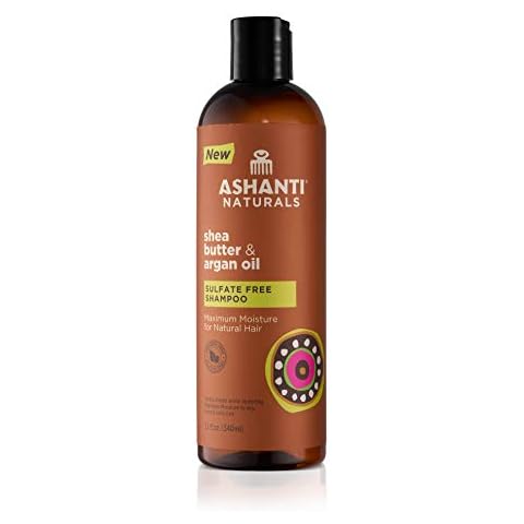ASHANTI NATURAL SULFATE FREE SHAMPOO - SHEA BUTTER & ARGAN OIL 11 OZ. Cover