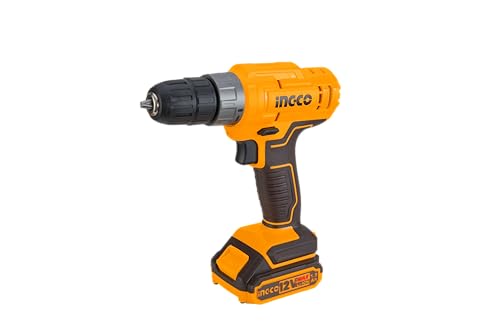 Image of INGCO Cordless Drill, 12V Cordless Drill, 20NM, 15+1 Torque Settings