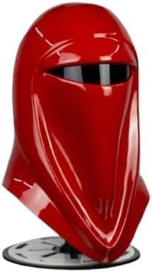 Star Wars Imperial Royal Guard Helmet Replica - Red Glossy Full Face Mask for LARP, Cosplay, Renaissance Fairs, Halloween, and Historical Reenactment