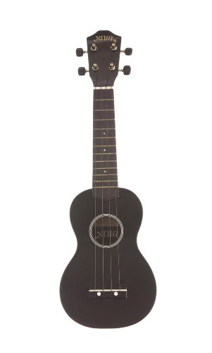 Ukulele Noir By Baton Rouge – black hochglanz mit Tasche - Les Beatles, Paul McCartney, John Lennon, RIngo Starr, George Harrison Ukulele Noir By Baton Rouge - black hochglanz mit Tasche