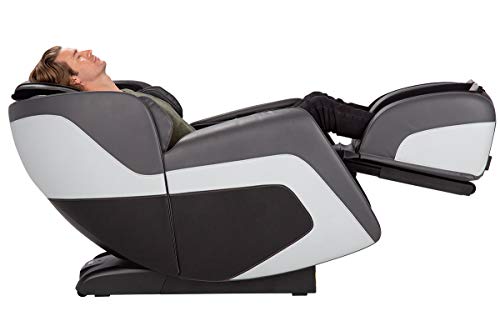 Human Touch Sana Zero Gravity Full-Body Massage Chair, 9 Auto-Programmed S & L Track Massages, Back, Leg, Shoulder, Arm, Wrist, Lumbar Heat W Orbital Calf & Foot Massage, Bluetooth Speakers, Gray #TOP5