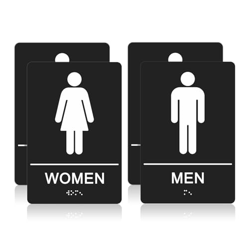Panneaux homme femme T&R pour organiser les accès sanitaires de votre maison et bureau