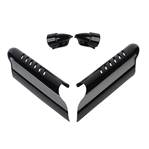 Fourche de moto déflecteurs jambe inférieurs couverture boucliers pour Harley Road King - 3