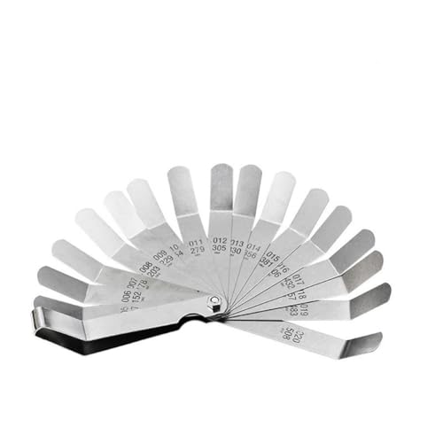 Feeler Gauge Set Stainless Steel Feeler Gauges Measuring Tools Measuring Tools Accessories Feeler Gauge Set 16Pcs