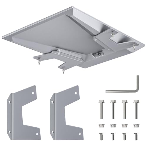 Starlink Performance Gen 3 Mount, Low Profile Roof & Vehicle Bracket, Heavy Duty Weatherproof for RV, Boat, Car - Easy Install with Hardware, Flat Mount for Starlink Performance Gen 3 Dish