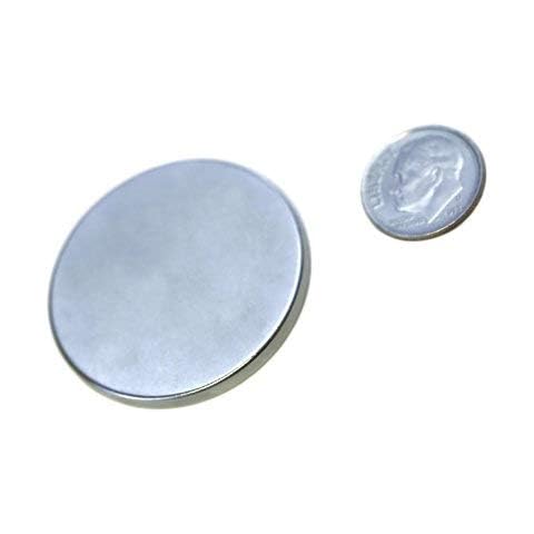 Applied Magnets 2 Piece 1.5" x 1/8" Grade N42 Neodymium Disc Magnets Cover