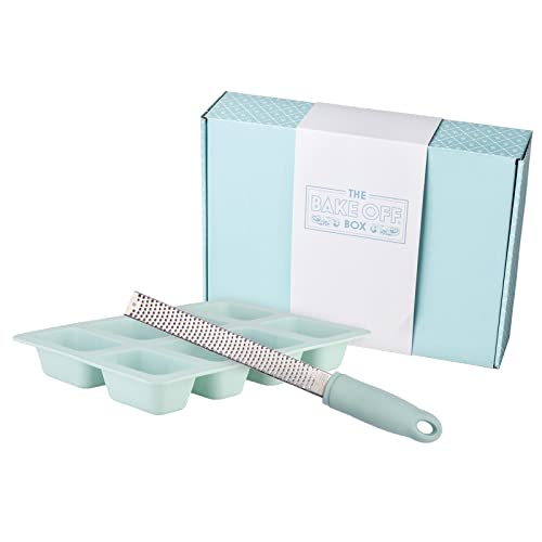 The Great British Bake Off Baking Set, inc. Lemon Zester Grater, Mini Loaf Pan & Exclusive Recipe Cards