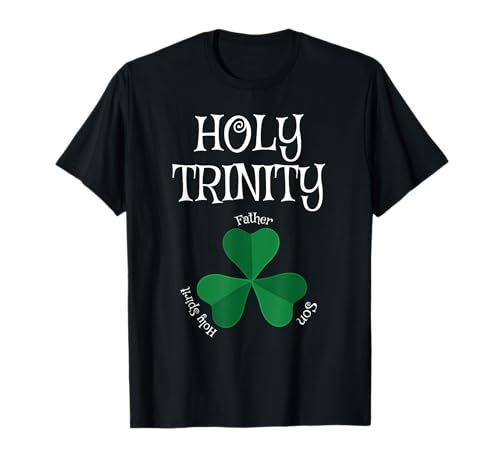 Christian St. Patricks Day - Kleeblatt Heilige Dreifaltigkeit T-Shirt