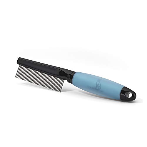 CONNAIRPRO dog & cat - Cat Comb for Matted Fur - Shedding and Cat Grooming Tool, Stainless Steel Bristles with Memory… - Image 5