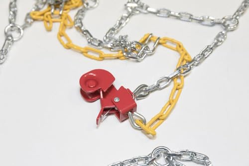 Set Due Pezzi Catene Da Neve Spessore 9 Mm Gruppo 70 - 8