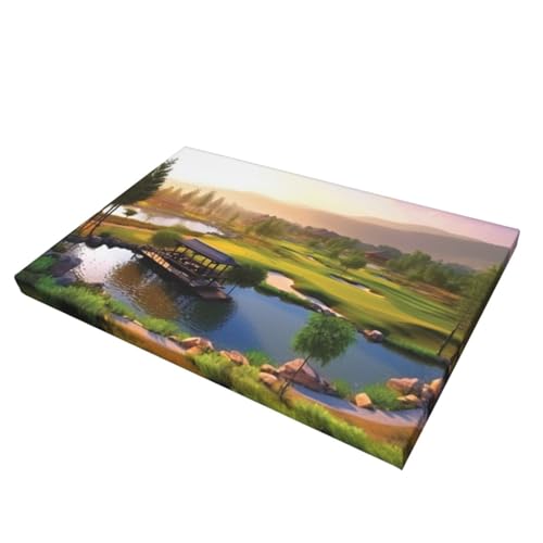 Affiche décorative de golf et tableau moderne de paysage pour salon - 2
