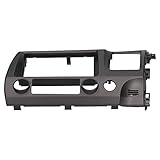 Yctze Cadre de Panneau de Navigation DVD Radio Stéréo 2din Gris pour 2006RHD Fit et Mise à Niveau élégante 2006, Radiofascia, Cadre de Navigation, Garniture de Fascia Stéréo, Fascia 2din, Panneau
