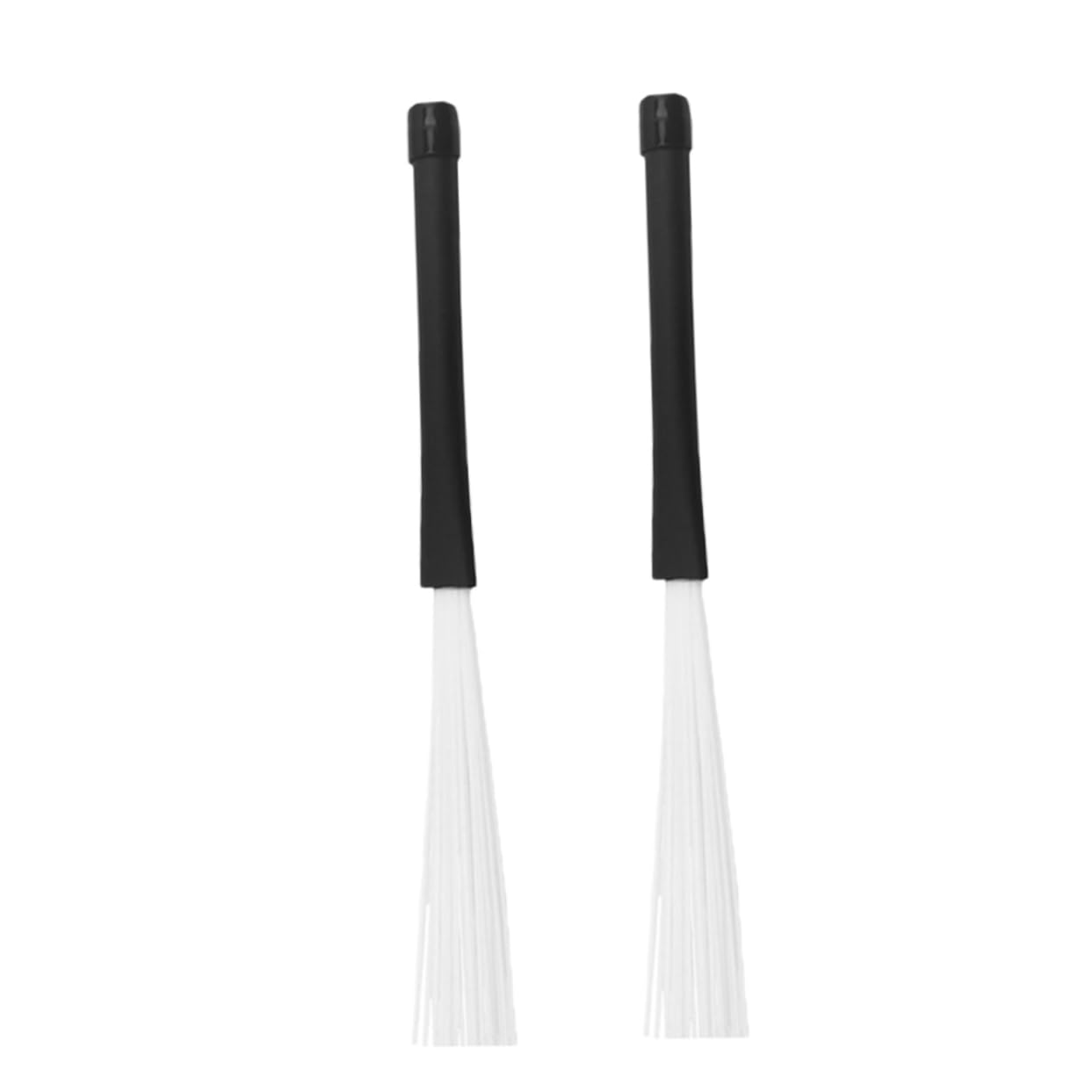 ibasenice 10piezas Cepillo De Retráctil De Nylon Para Jazz Juego De Accesorios De Percusión Para Batería Flexible y Duradero Para Músicos Escenarios Diversos