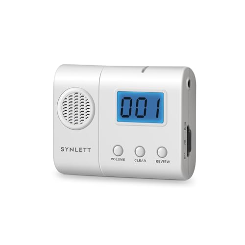 SYNLETT Wireless Caregiver Pager with LCD Number Monitor Alert Tone Silent Mode Compatible with...