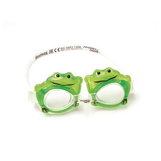Bestway 21047 - Gafas De Natación Infantiles Hydro-Swim Lil' Creature Animales , Color/Modelo Surtido