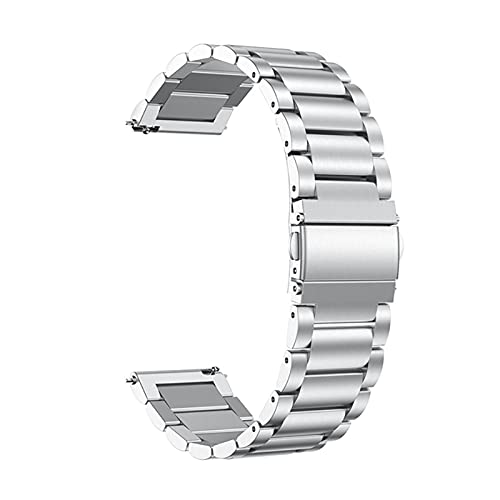 Bracelet montre 22mm acier inoxydable anti usure à dégagement rapide