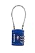 SAMSONITE Global Travel Accessories - Three Dial TSA Cable Candado para Equipaje...