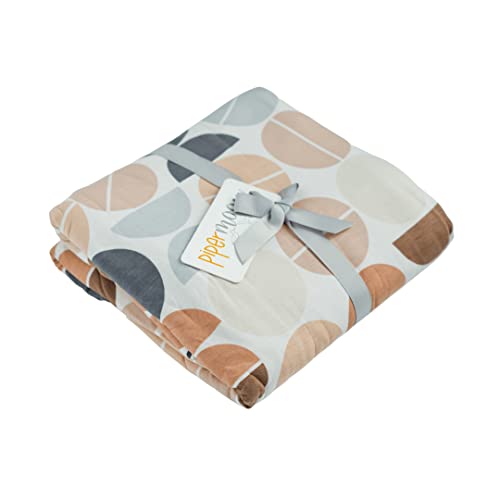 Soft Oversized Stretch Throw Blanket - Super Cozy Adult Size Large Swaddle Blankets For Bed, Sofa, Couch - Lightweight Jersey Knit Comfort Throws 57X72 Inches Long (Cirque Neutral) #TOP10
