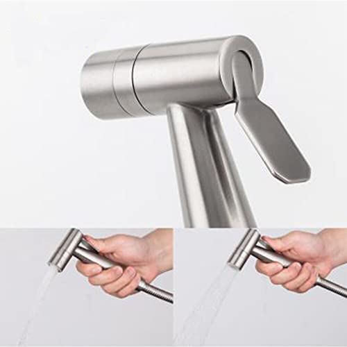 Robinet de bidet suspendu en acier inoxydable 304 au design épuré pour WC