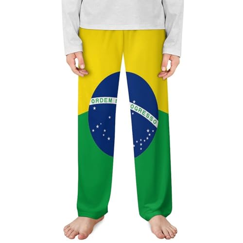 Brazil FlagChildren's Casual Pajamas110CM