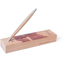 Cambiano Dante INK 700th Edition - Tales from Paradiso | Premium Ballpoint Pen | Divine Comedy Commemorative Collection | Aluminum & Cedar Wood Design | Distinguished Executive & Collector Gift
