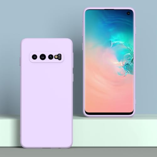 Image of for Samsung Galaxy S10 Case Purple, Scratch Resistant with Soft Touch, Slim Thin Phone Cover for Samsung Galaxy S10