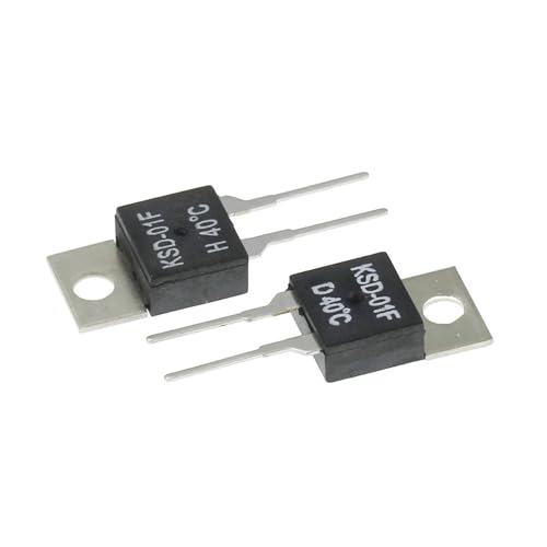 Termostato KSD-01F JUC-31F 85C interruptor térmico NC sensor de temperatura 1.5A 3