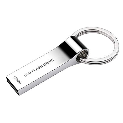XYOGO USB Flash Drive 256Gb Data Storage Memory Stick Metal Thumb Drive USB 2.0 Pen Drive for PC (128GB)