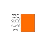 Color : naranja Sadipal 936174 - Pack de 10 cartulinas