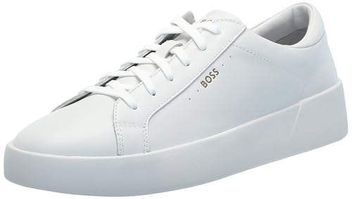 Image of BOSS Men's Belwar Smooth Leather Low Top Sneaker