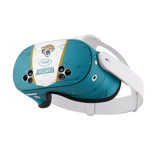 Skin NFL Jacksonville Jaguars pour Meta Quest 3S Head Case Designs autocollant vinyle de protection